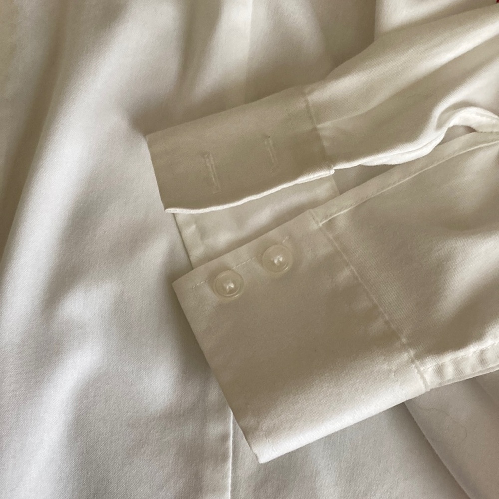 Classic White Womens white blouse - Picture 6 of 6